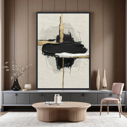 Ashes Into Color Series - Abstract Oil Painting on Canvas