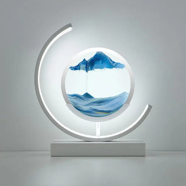 The Halo Ambient – LED Kinetic Sand Lamp