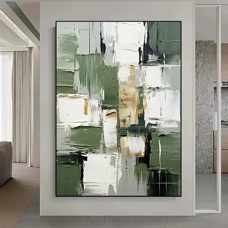 Luminous Collapse Series - Abstract Oil Painting on Canvas