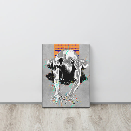 The Warm-up Pop Canvas Print