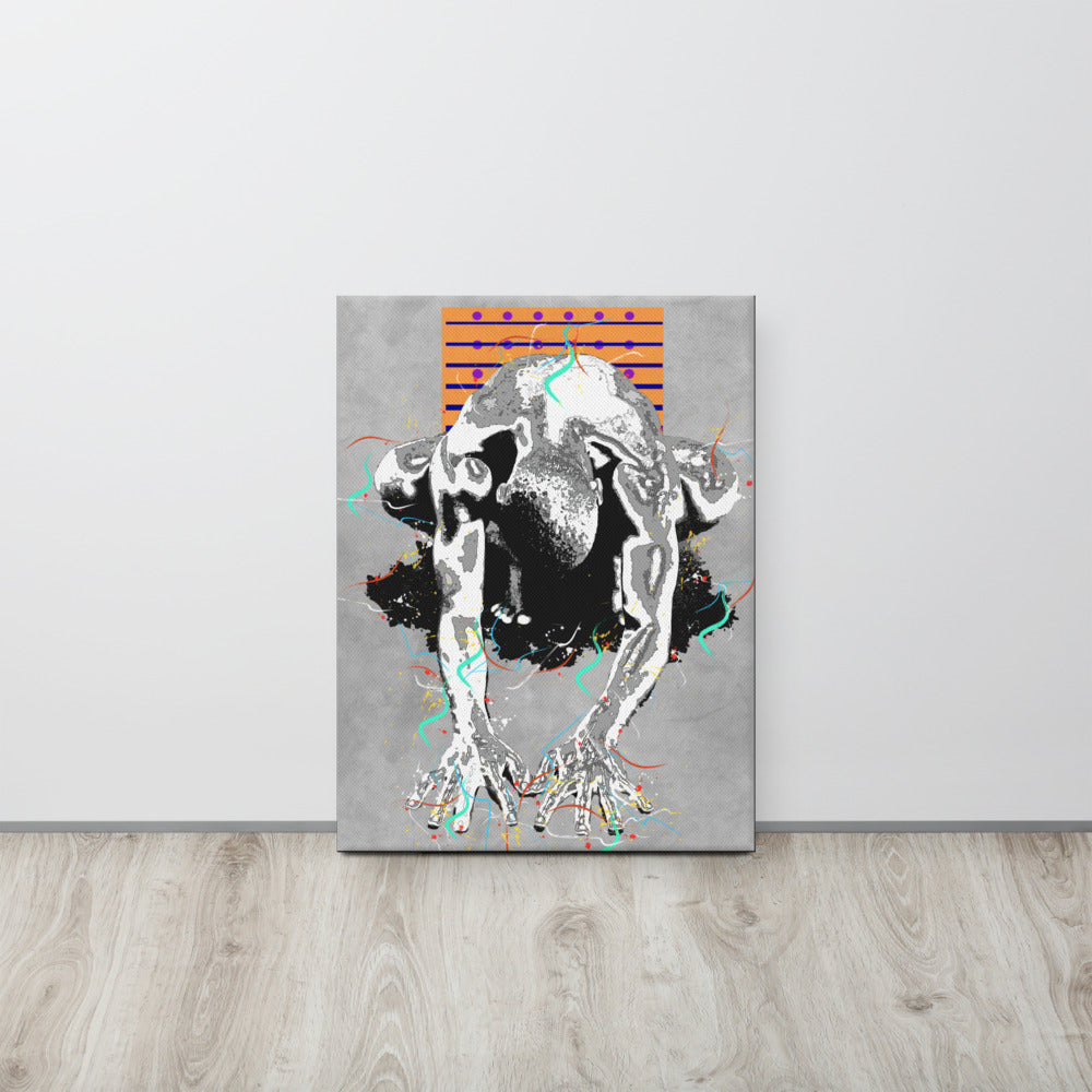 The Warm-up Pop Canvas Print