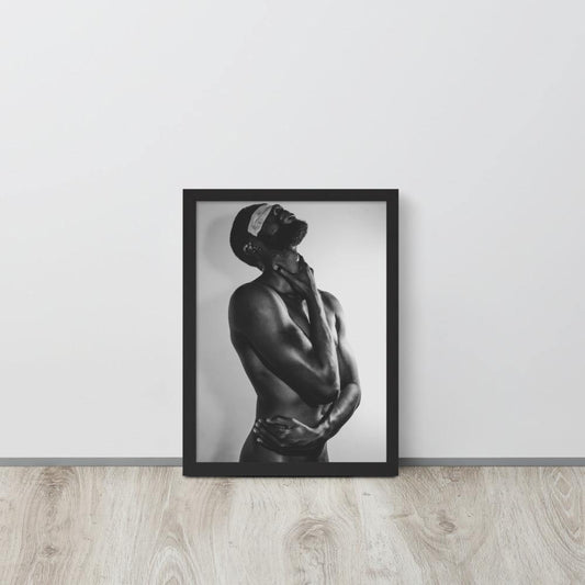 The Saint Framed poster - Innovign Art
