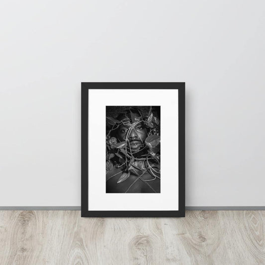Consumed Matte Paper Framed Poster With Mat - Innovign Art