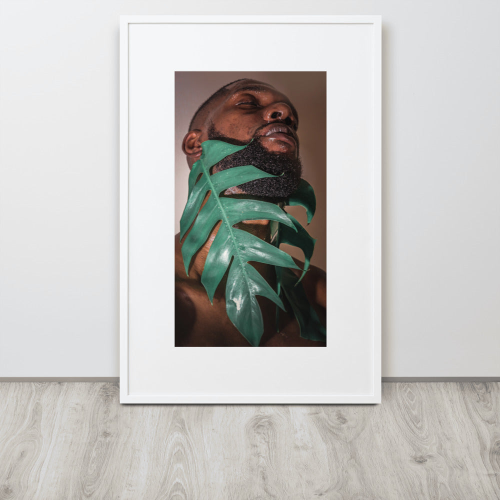 Fenestrations Matte Paper Framed Poster With Mat