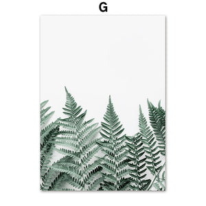 Monstera Forest Lake Mountain Canvas Prints