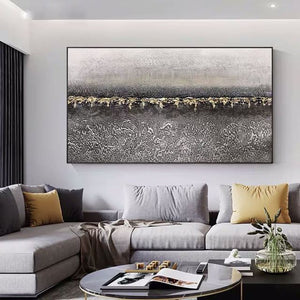 Dreamy Oil Painting on Canvas - Hand-painted Abstract | Innovign Art Shop