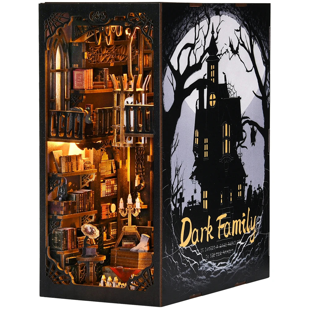 The Manor of Shadows – Gothic Mystery DIY Book Nook