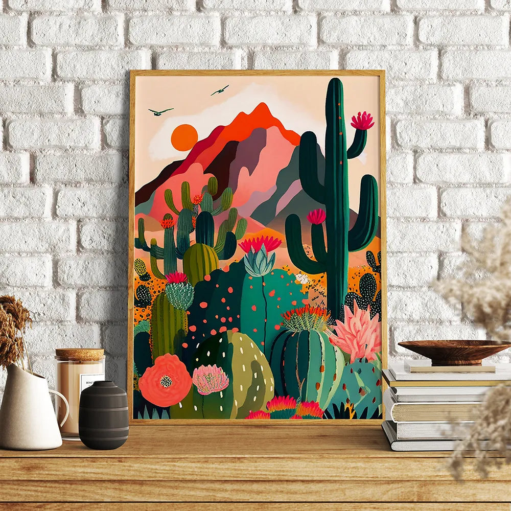 Desert Landscape - Canvas Print