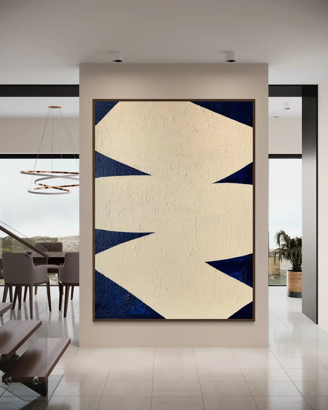 Fragments of Silence Series - Abstract Oil Painting on Canvas