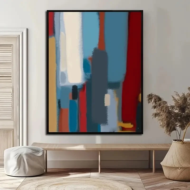 Luminous Collapse Series - Abstract Oil Painting on Canvas