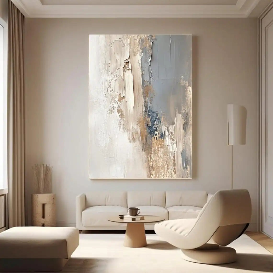 Luminous Collapse Series - Abstract Oil Painting on Canvas