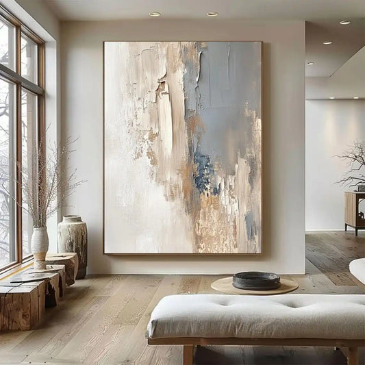 Luminous Collapse Series - Abstract Oil Painting on Canvas