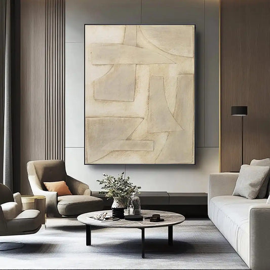 Echoes Beneath Color series - Abstract Oil Painting on Canvas