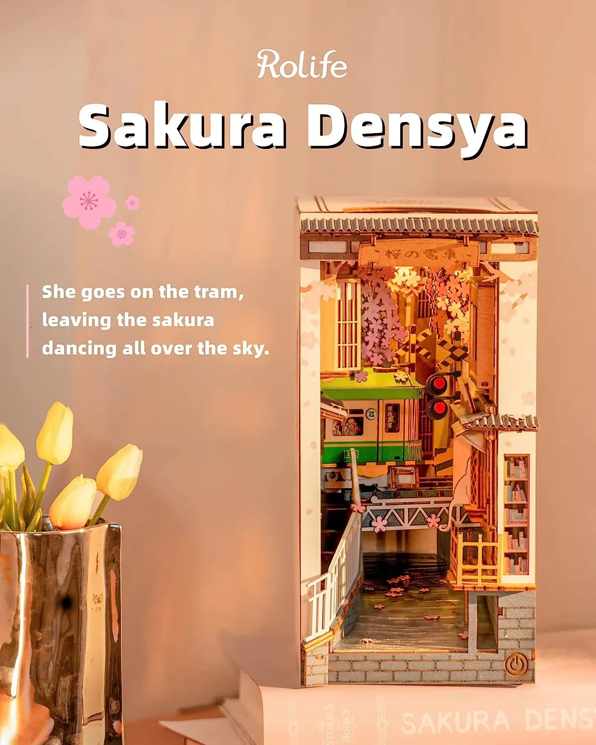 The Sakura Densya – Japanese Cherry Blossom 3D Nook