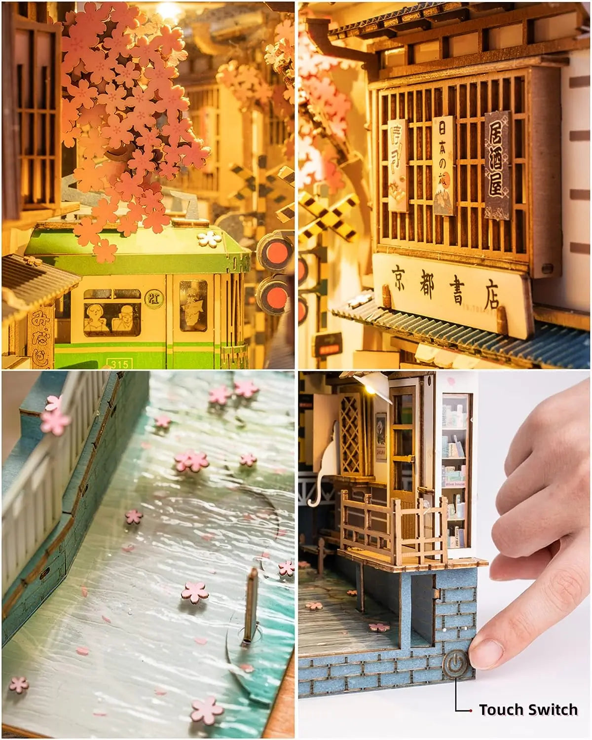 The Sakura Densya – Japanese Cherry Blossom 3D Nook