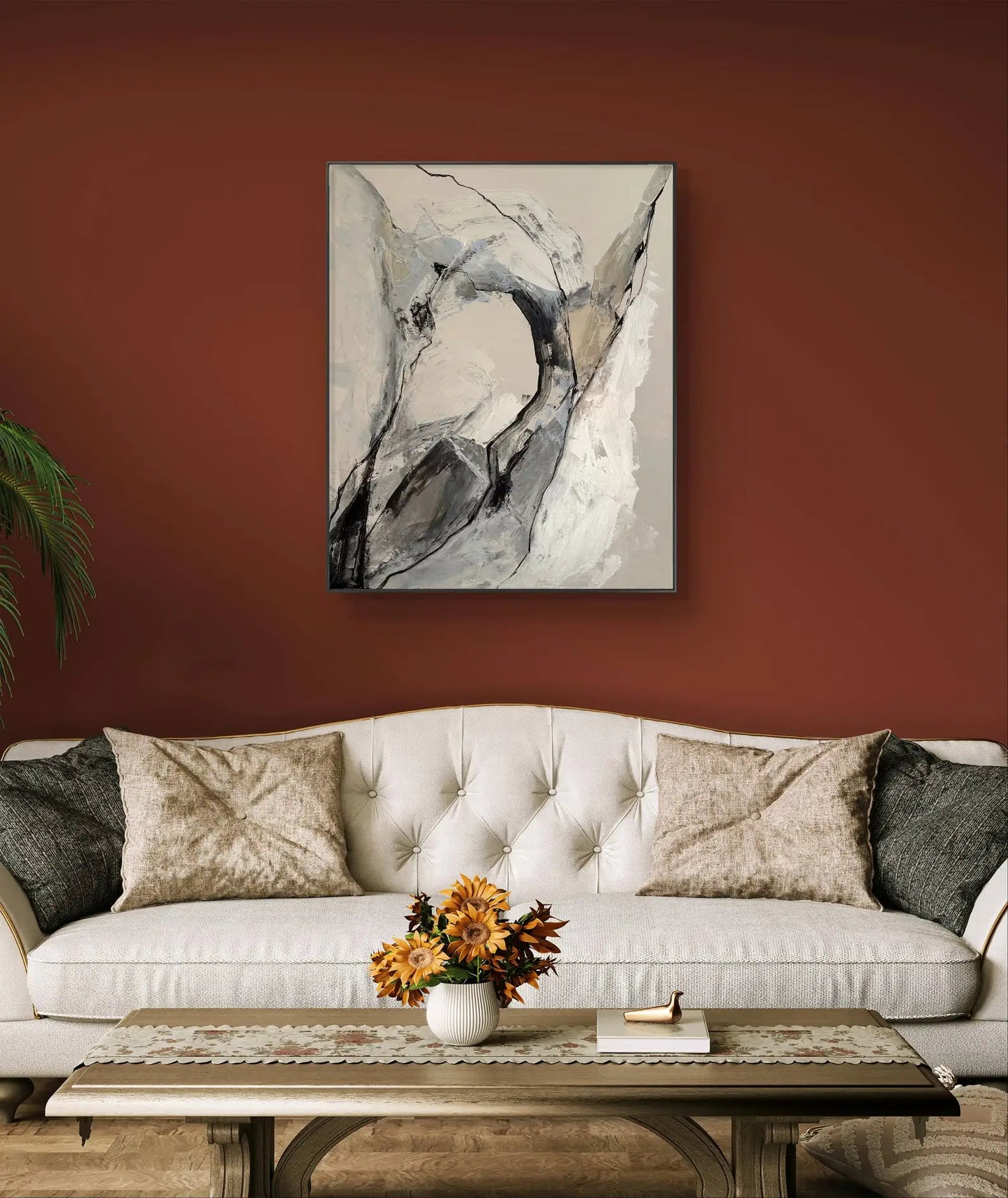 The Shape of Noise Series - Abstract Oil Painting on Canvas