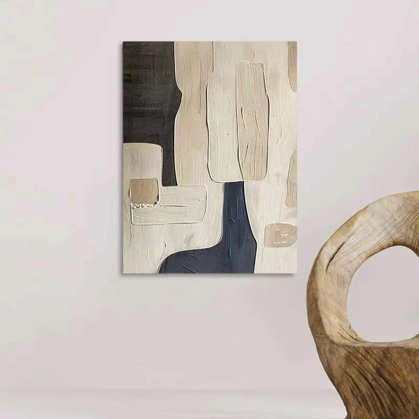Ashes Into Color Series - Abstract Oil Painting on Canvas