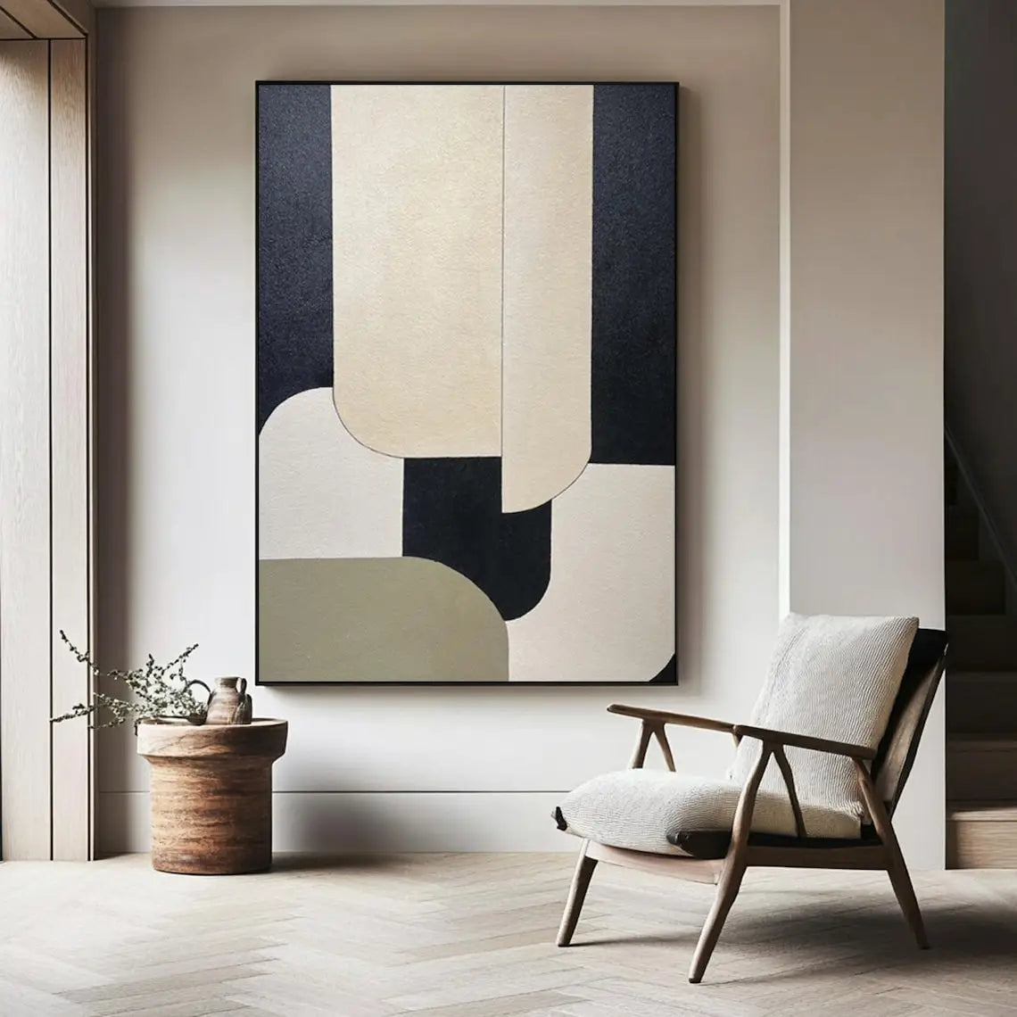 Echoes Beneath Color series - Abstract Oil Painting on Canvas