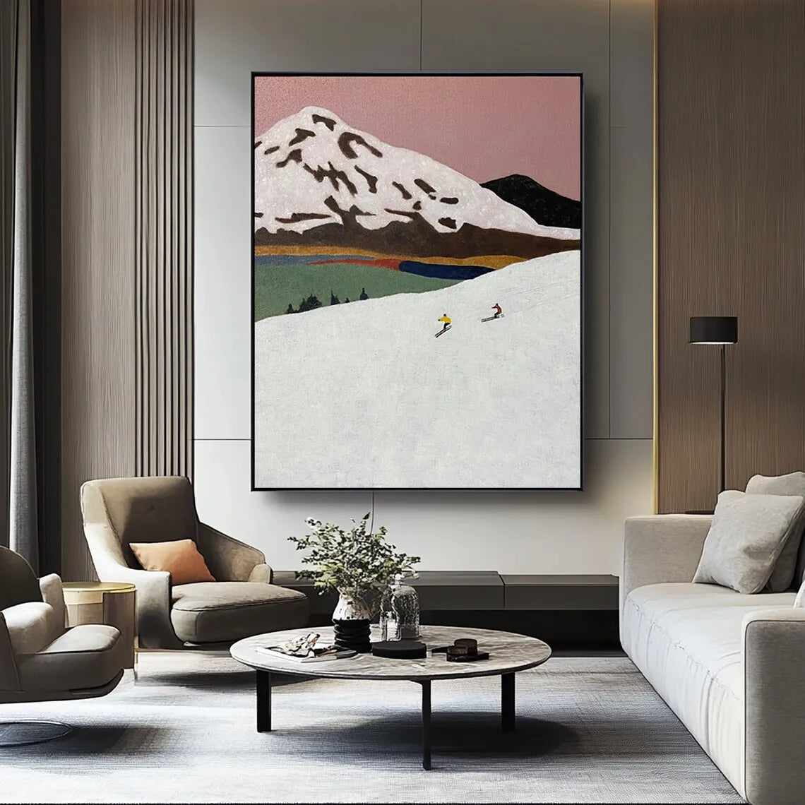 Echoes Beneath Color series - Abstract Oil Painting on Canvas