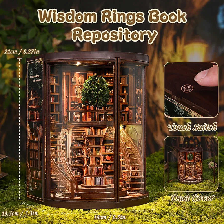 The Sylvan Archive – Enchanted Circular Library Kit