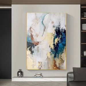 A Dramatic Point - Abstract Oil Painting on Canvas - One of a Kind