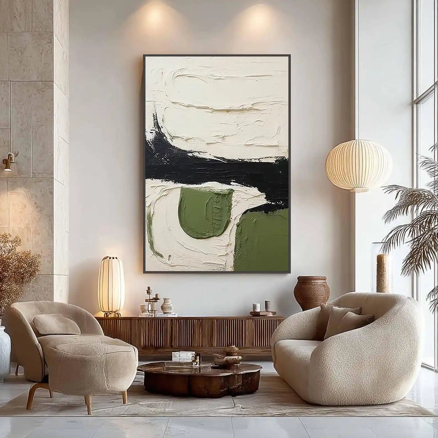Ashes Into Color Series - Abstract Oil Painting on Canvas