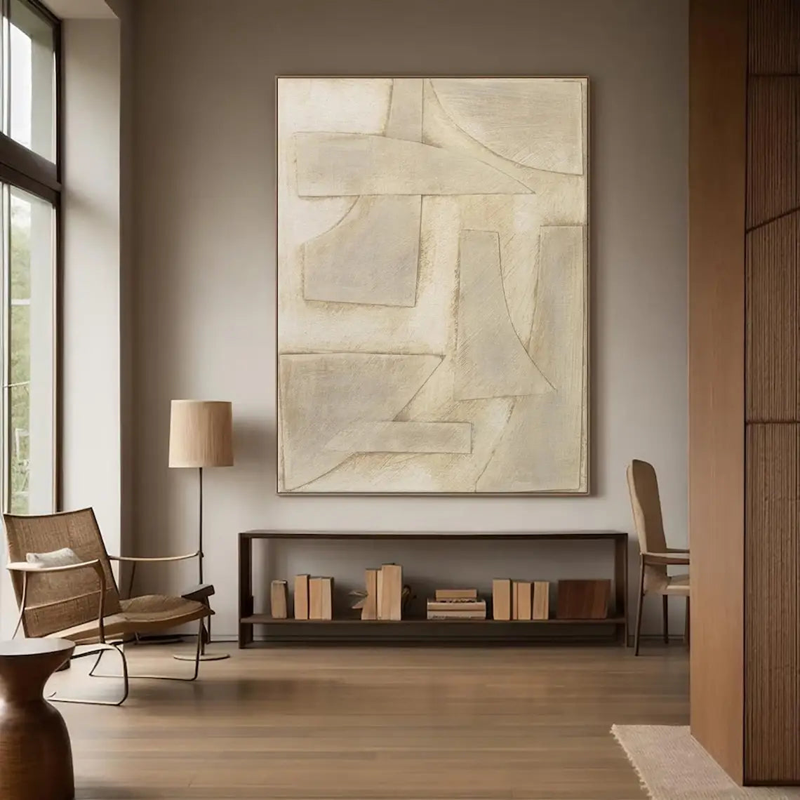 Echoes Beneath Color series - Abstract Oil Painting on Canvas