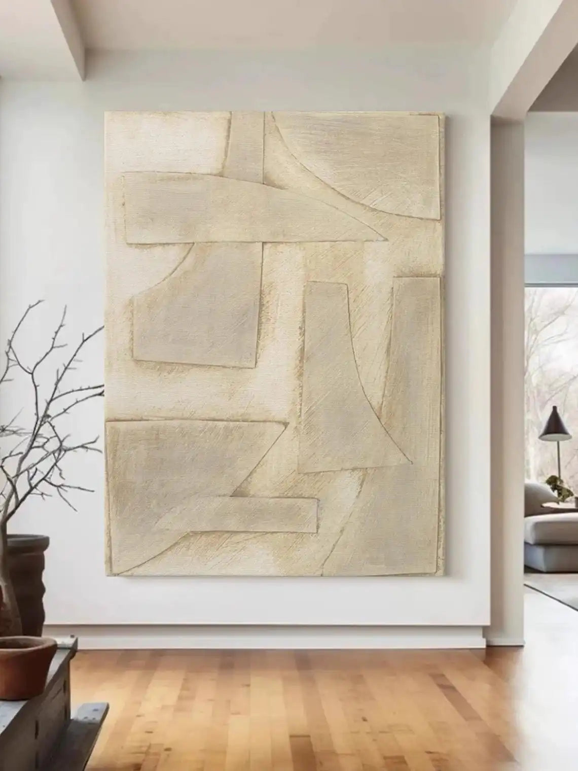 Echoes Beneath Color series - Abstract Oil Painting on Canvas