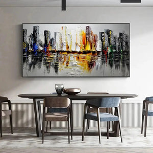 Custom Hand-Painted Oil Painting – Portraits, Abstract Art, Landscapes, Animals, Modern Wall Art for Room Décor