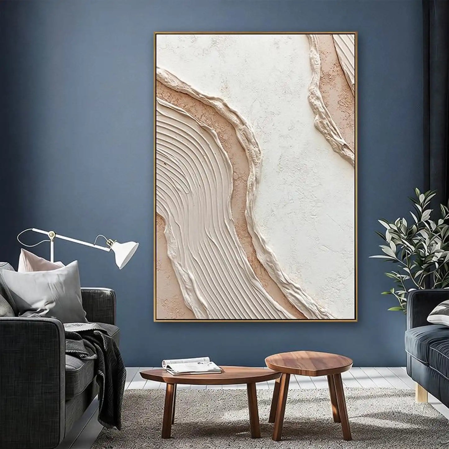 The Shape of Noise Series - Abstract Oil Painting on Canvas
