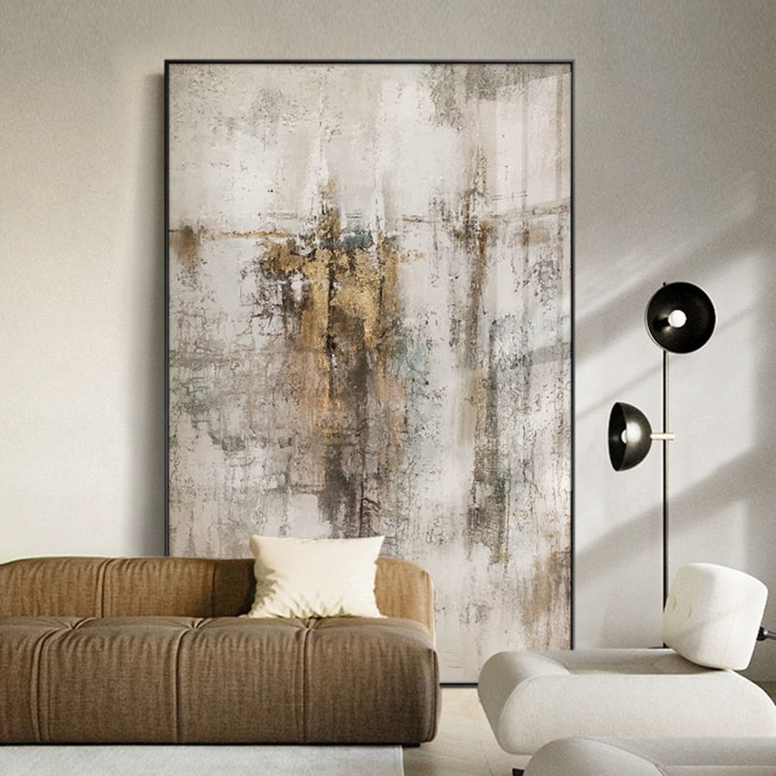 Summation & Approach - Abstract Oil Painting on Canvas