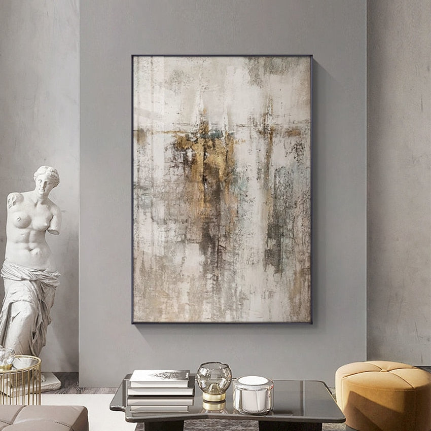 Summation & Approach - Abstract Oil Painting on Canvas
