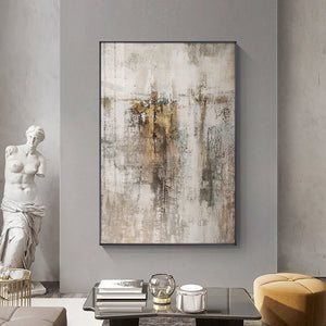 Summation & Approach - Abstract Oil Painting on Canvas