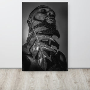 Fenestrations Canvas Print (Black and White)