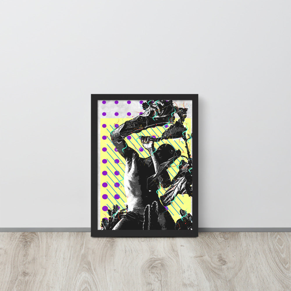 The Fiddler Framed pop poster