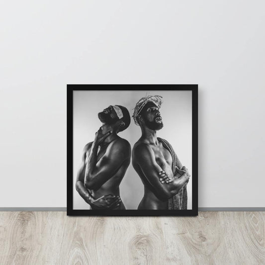 Sinner and the Saint Framed poster - Innovign Art