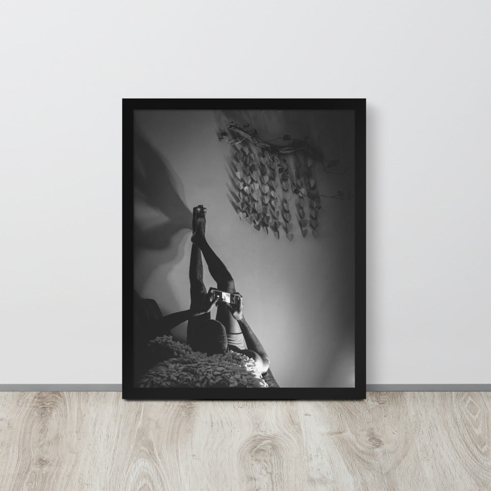 The Social Man Framed Poster