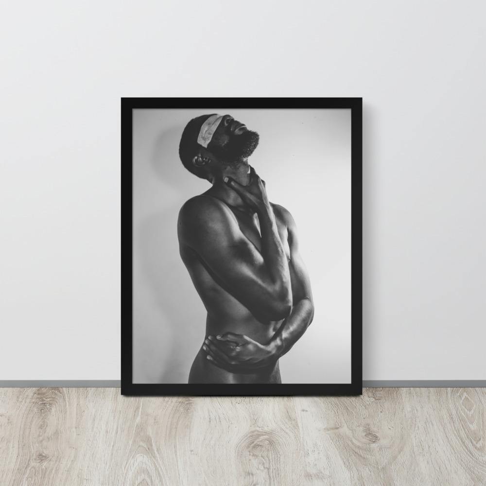 The Saint Framed poster - Innovign Art