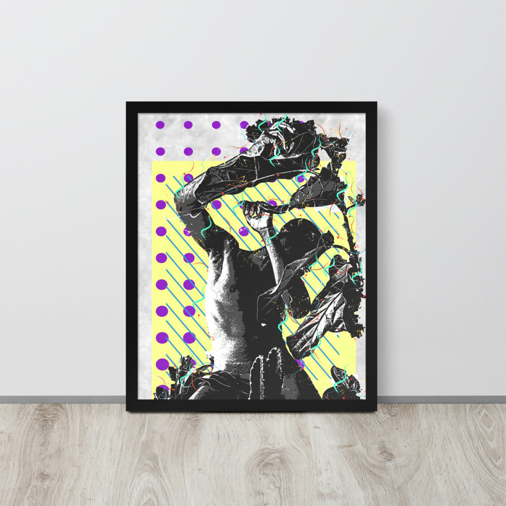 The Fiddler Framed pop poster