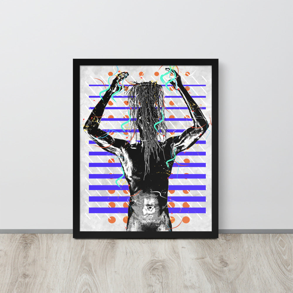 The Planter Framed Pop poster
