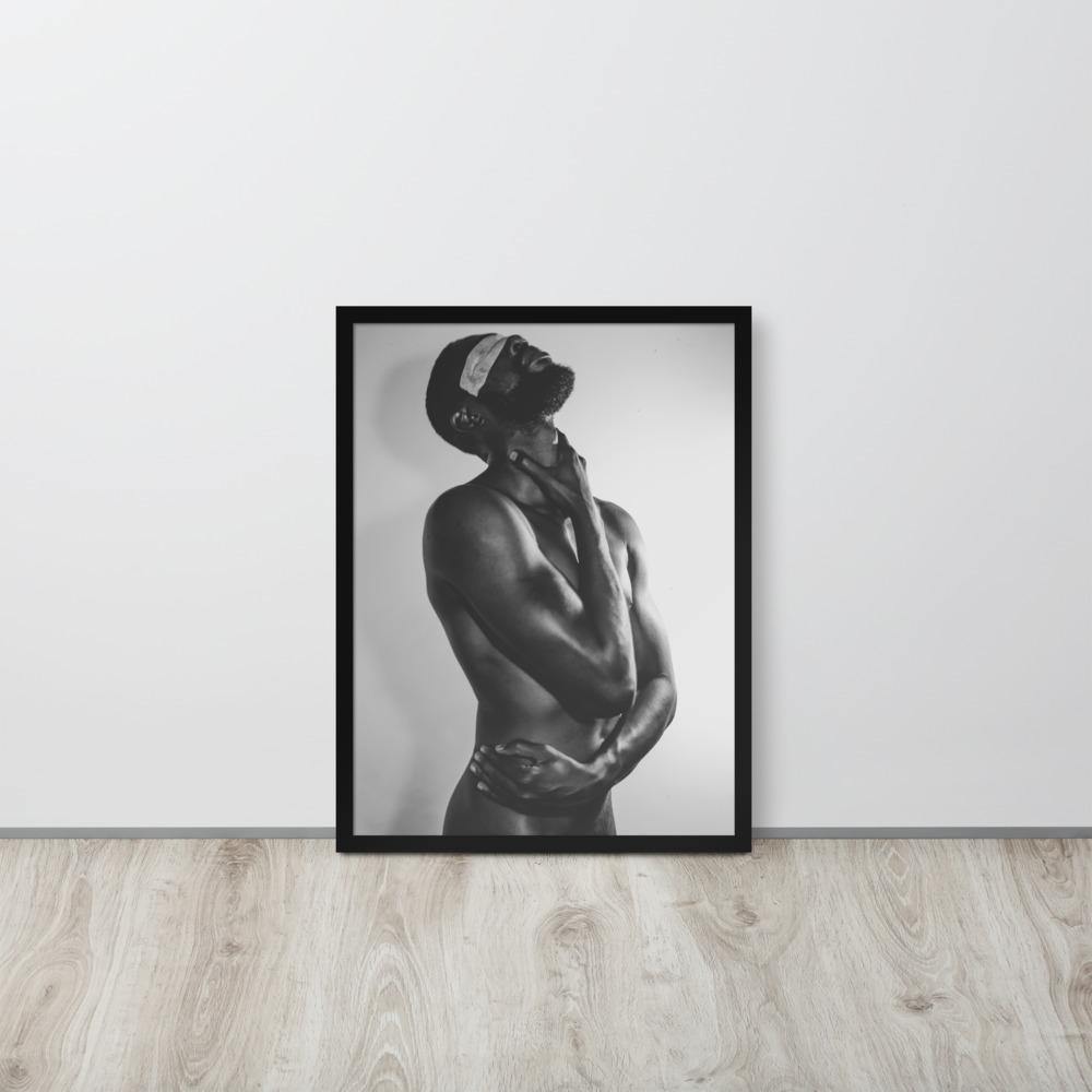 The Saint Framed poster - Innovign Art