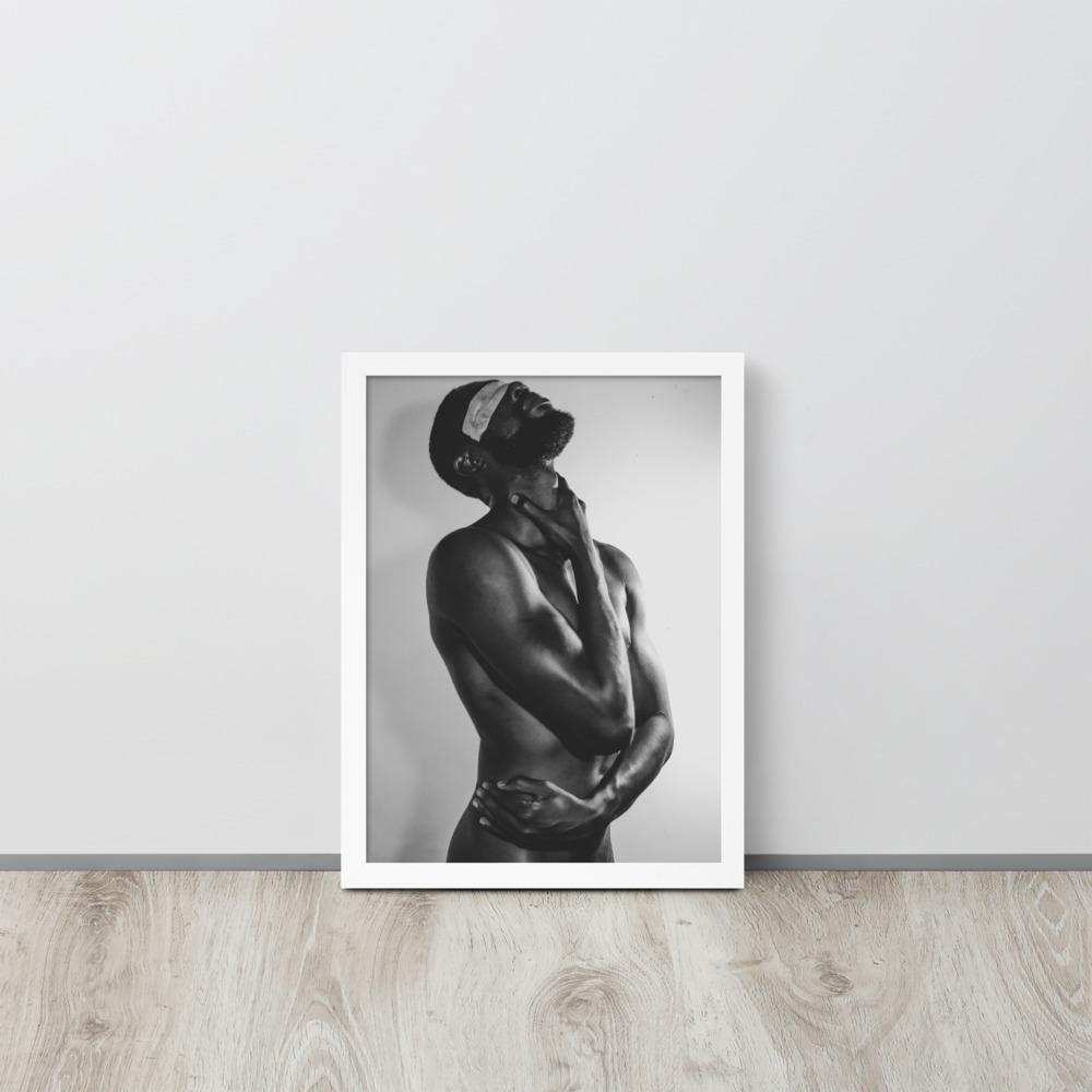 The Saint Framed poster - Innovign Art