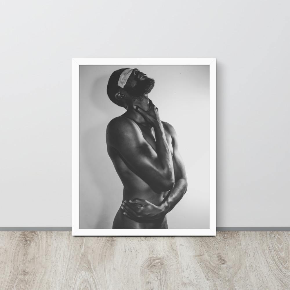 The Saint Framed poster - Innovign Art