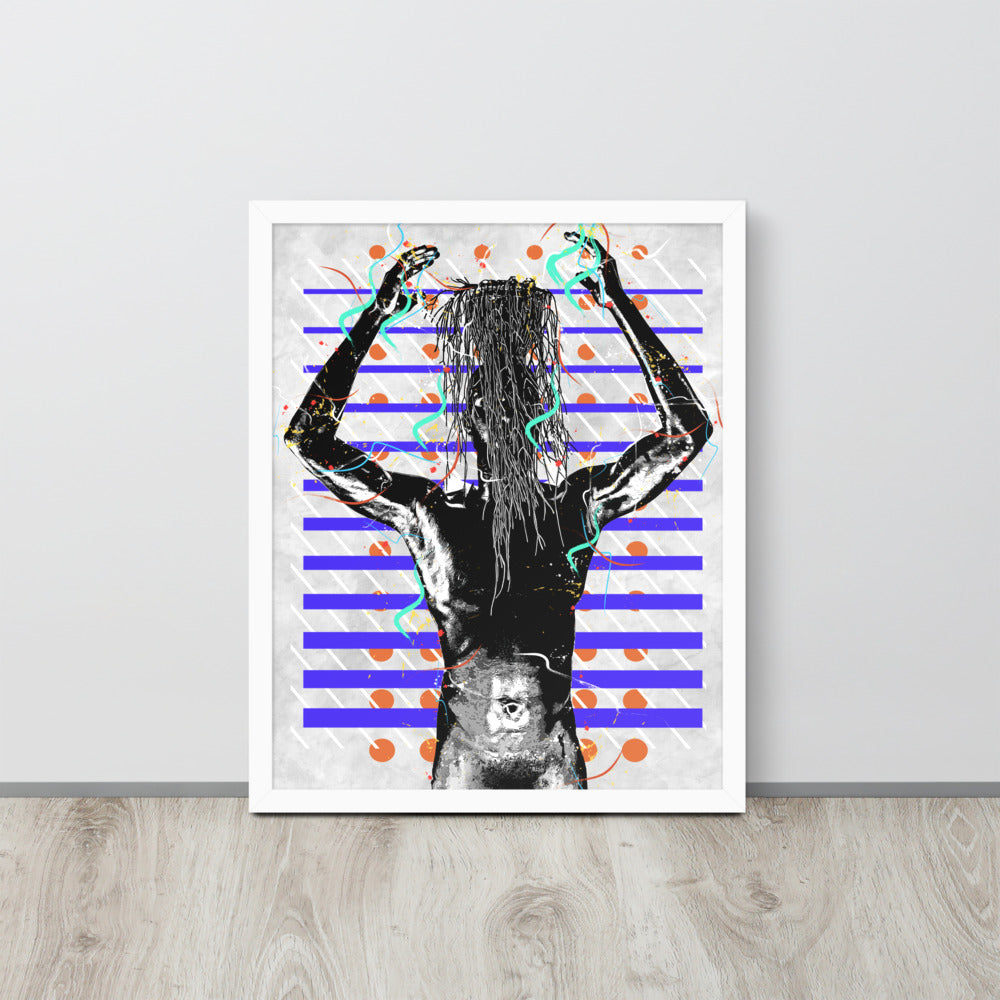 The Planter Framed Pop poster
