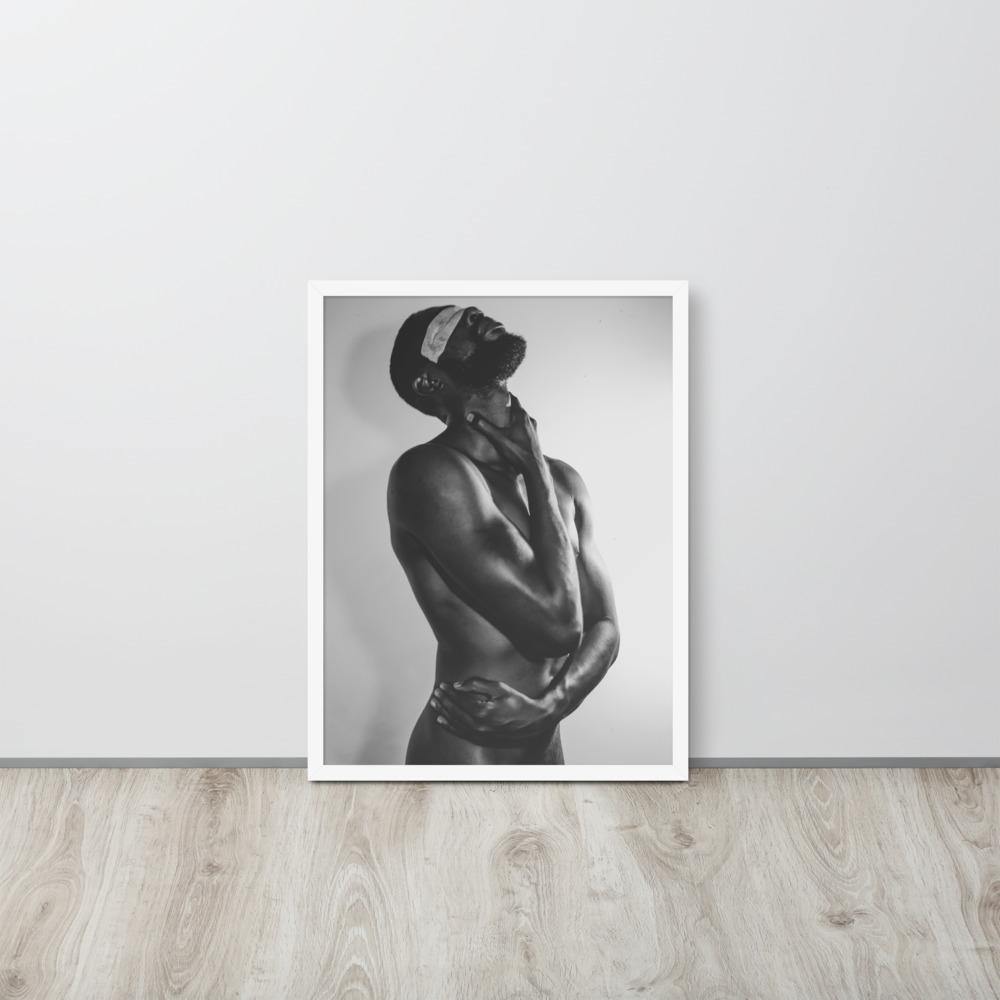The Saint Framed poster - Innovign Art