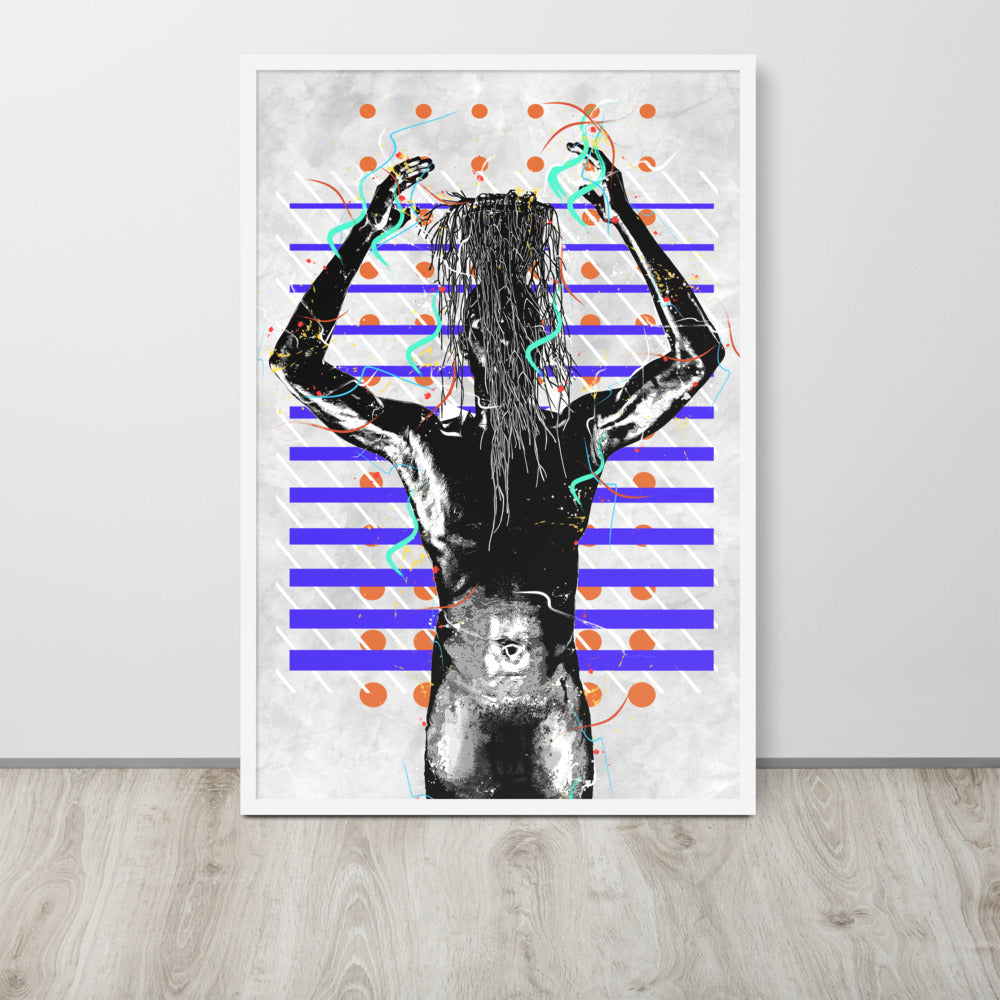 The Planter Framed Pop poster