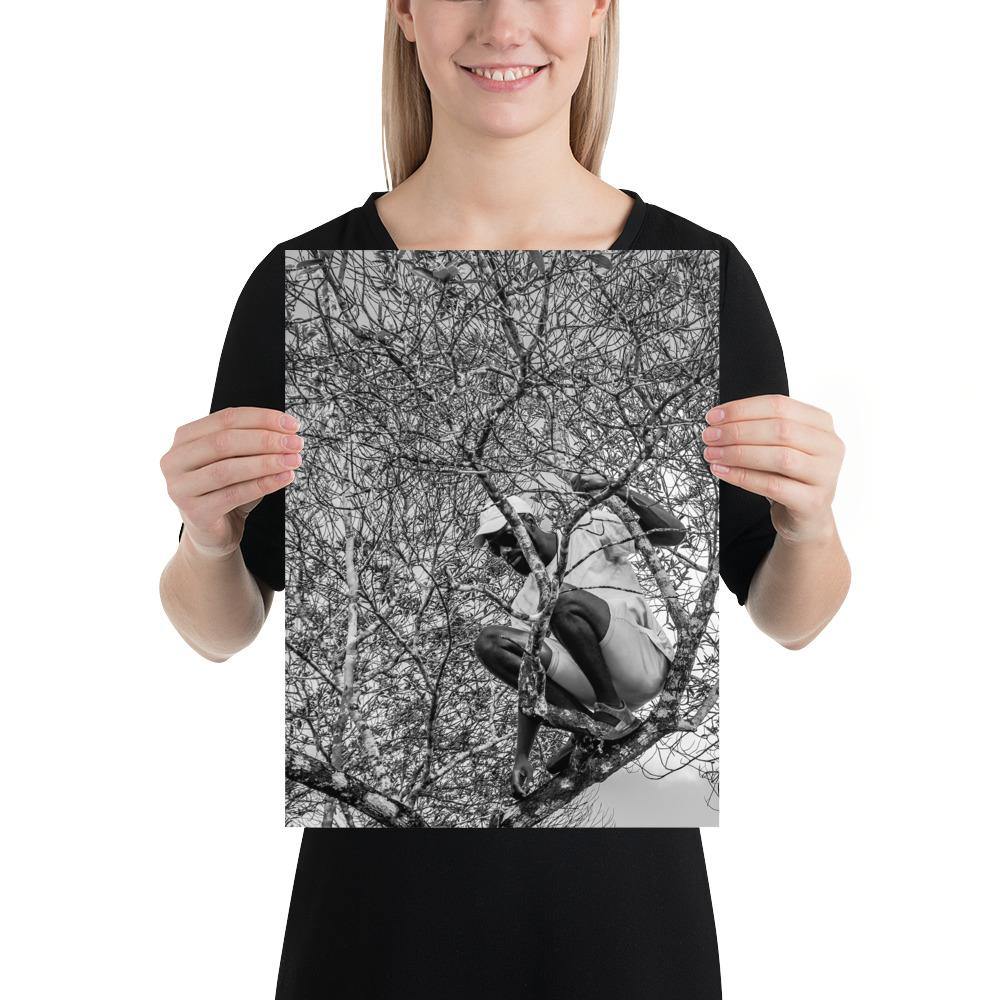 The Climber Poster - Innovign Art