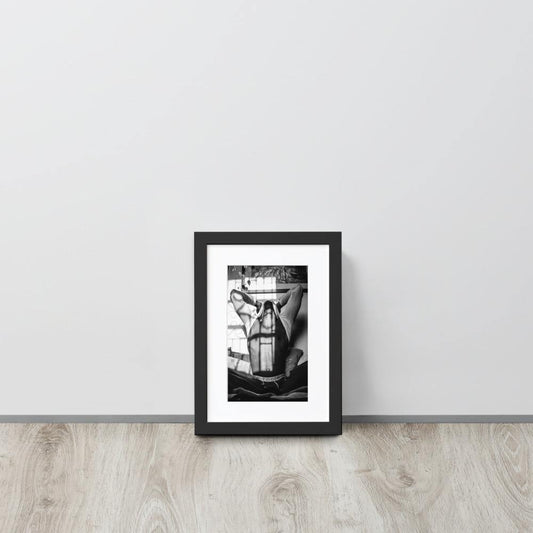 Morning Sunshine Matte Paper Framed Poster With Mat - Innovign Art