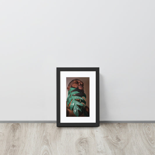 Fenestrations Matte Paper Framed Poster With Mat