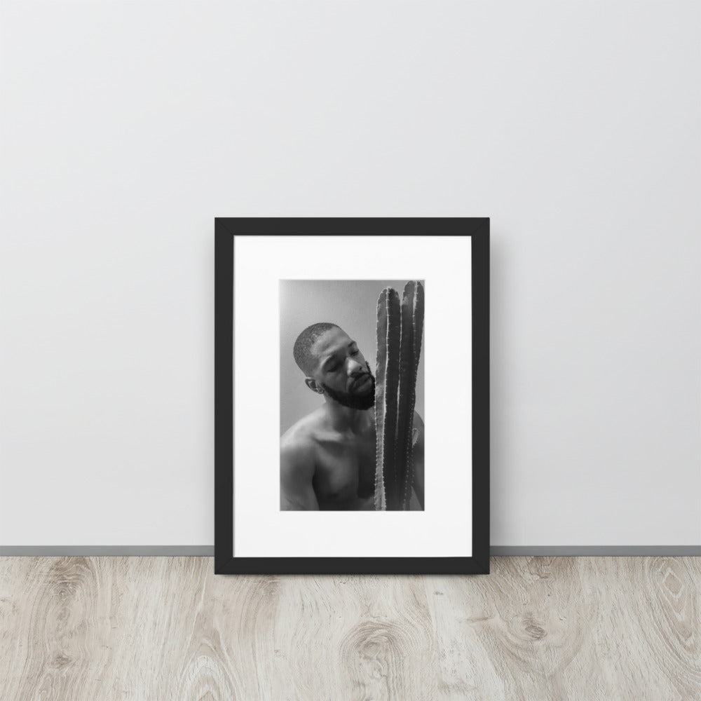 The Plant Guy Matte Paper Framed Poster With Mat